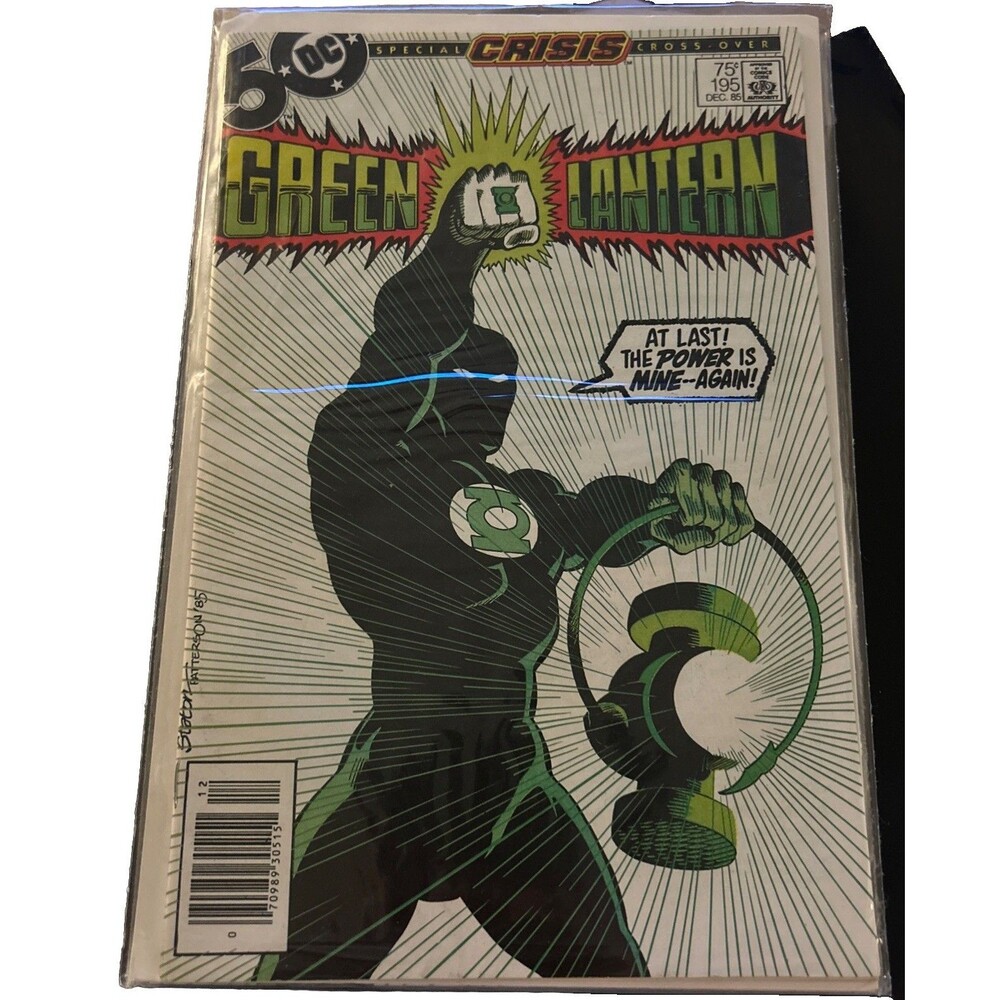 Green Lantern #195 Newsstand Variant (DC Comics December 1985)